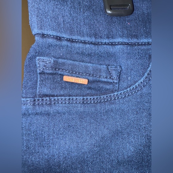 NINE WEST WOMENS HEIDI PULL-ON SKINNY JEANS. SIZE 14. - Picture 5 of 5